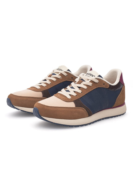 Woden Ronja Sneaker - Caramel Multi