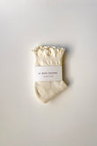 Le Bon Shoppe Ruffled Hugger Crew Socks