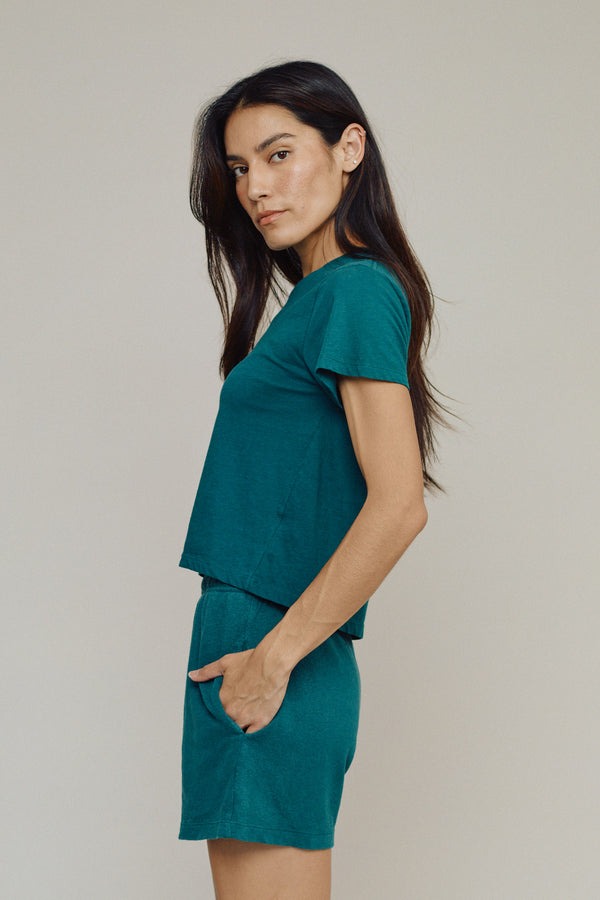 Jungmaven Cropped Ojai Tee