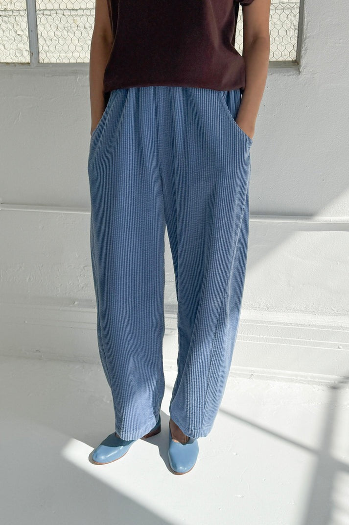 Le Bon Shoppe Soft Corduroy Arc Pants - Blue