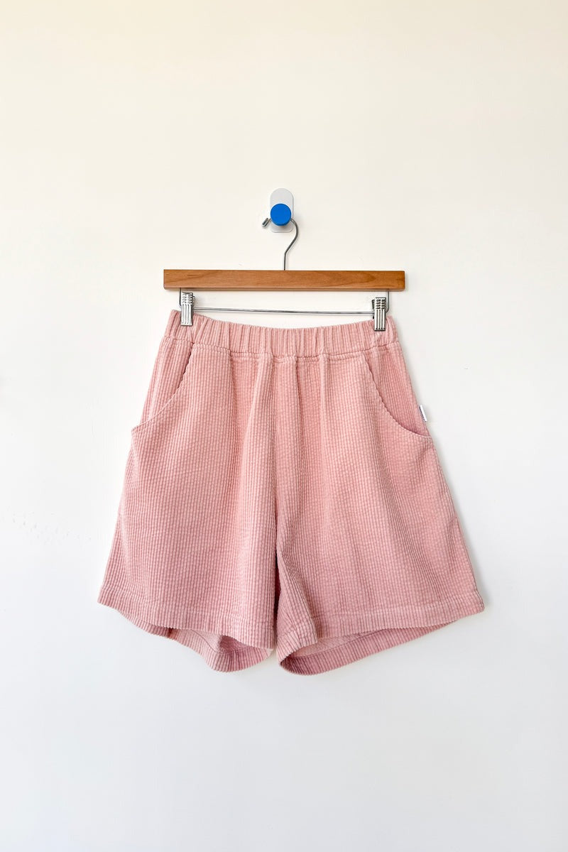 Le Bon Shoppe Soft Corduroy City Shorts - Baby Pink