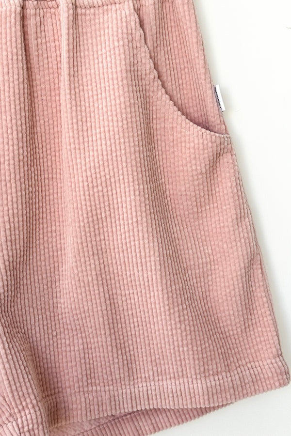 Le Bon Shoppe Soft Corduroy City Shorts - Baby Pink