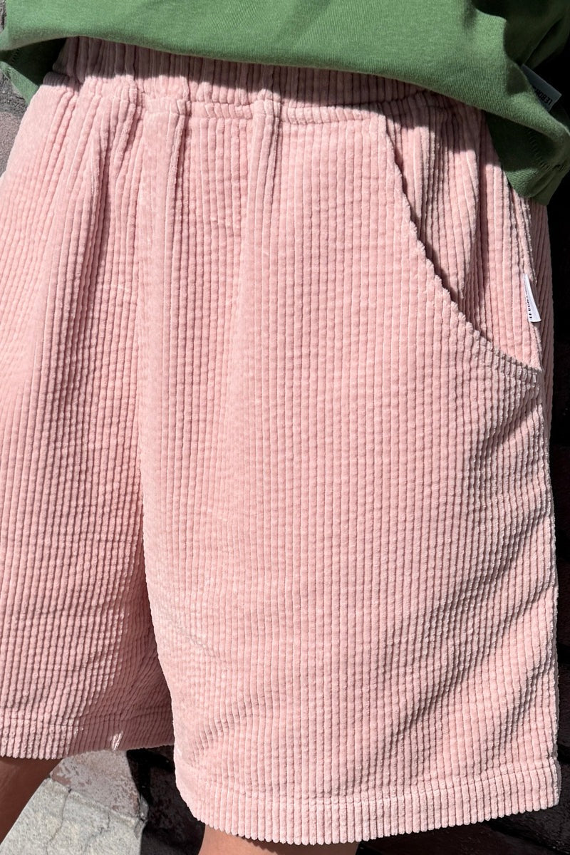 Le Bon Shoppe Soft Corduroy City Shorts - Baby Pink