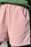 Le Bon Shoppe Soft Corduroy City Shorts - Baby Pink