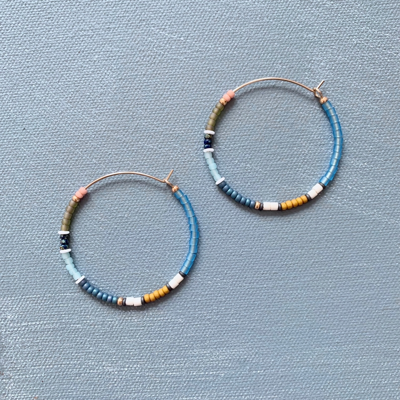 Alice Rise Colorloop Earrings (various sizes & colors)