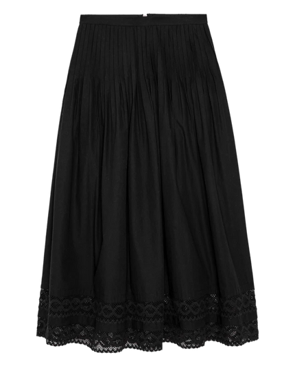 The Structured Victorian Skirt in Black