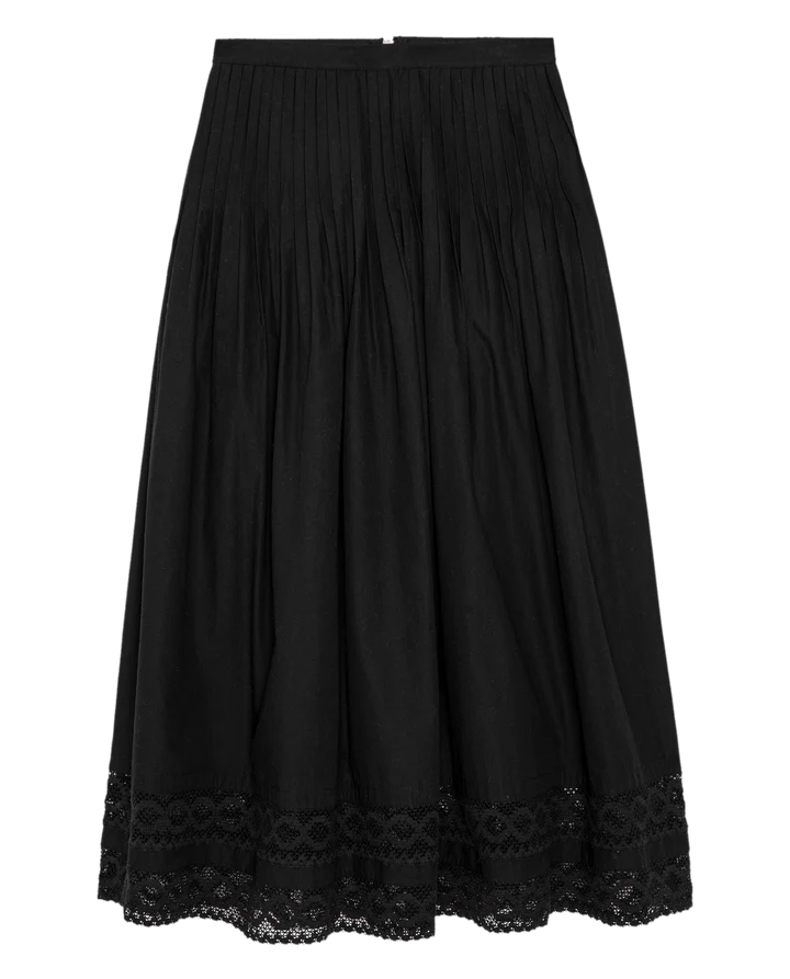 The Structured Victorian Skirt in Black