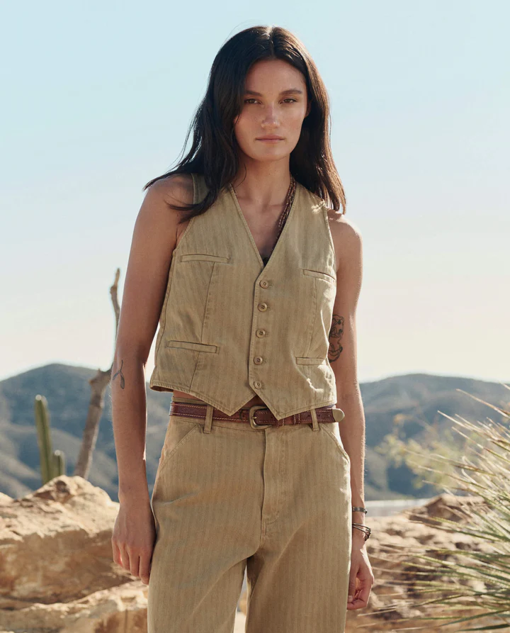 The Suit Vest in Driftwood