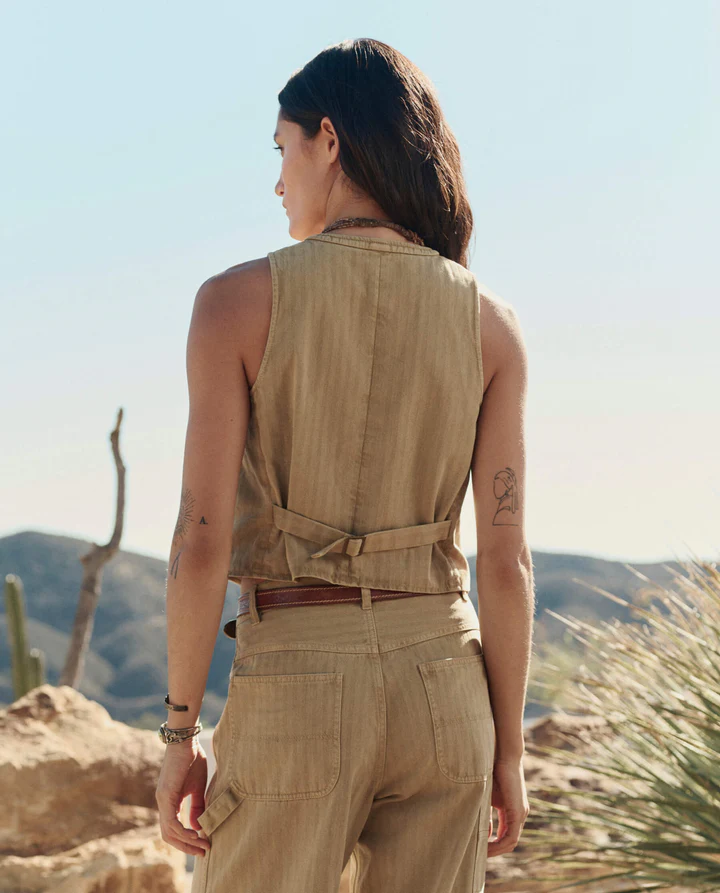The Suit Vest in Driftwood