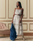 The Rosette Crochet Dress.