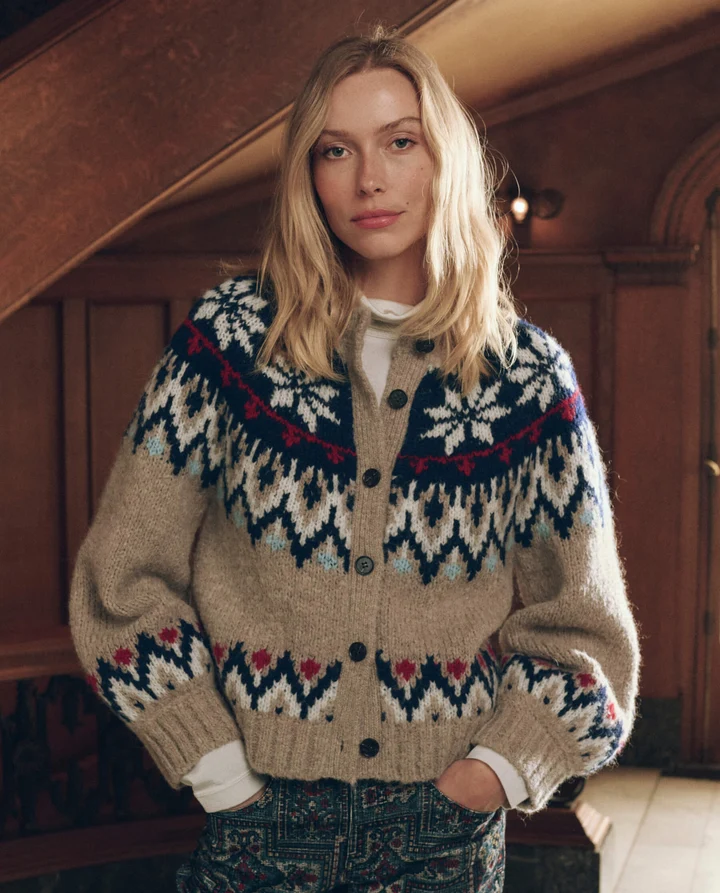 The Winter Fairisle Cardigan.