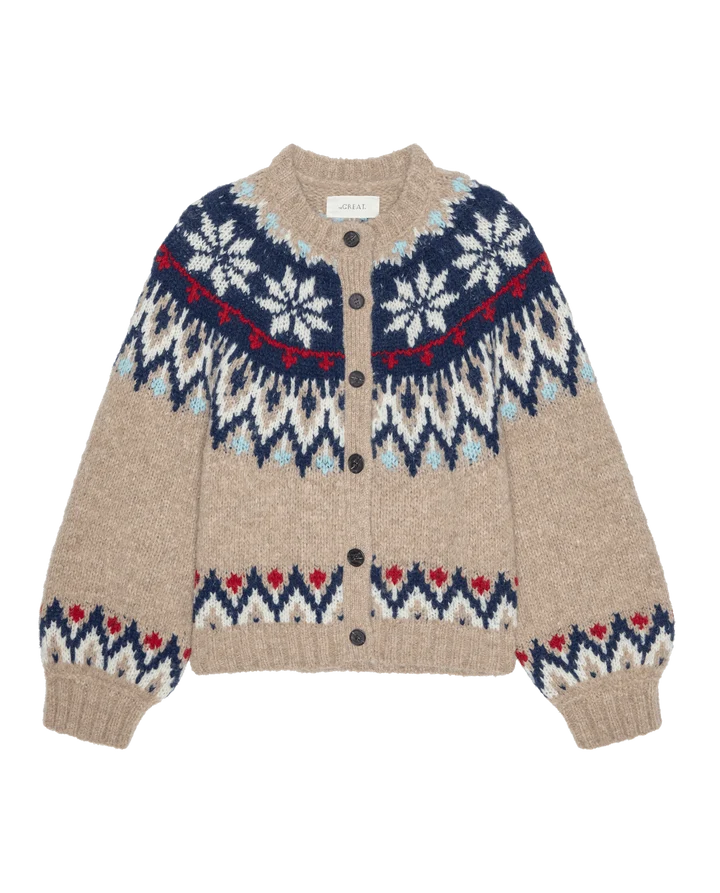The Winter Fairisle Cardigan.