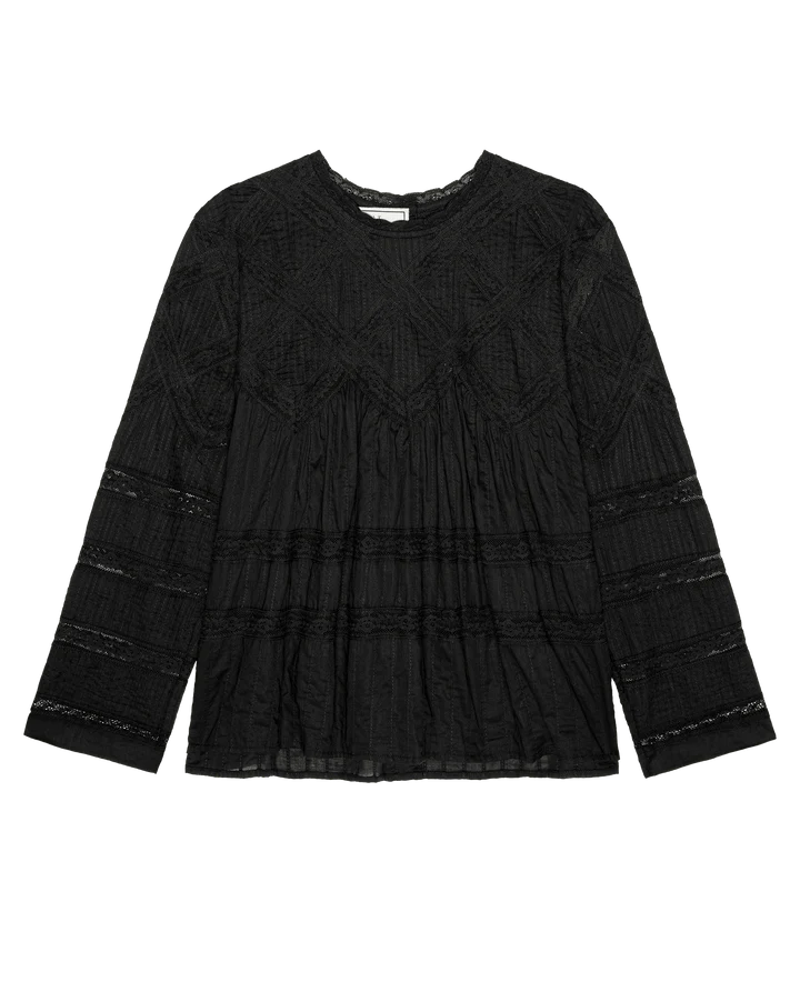 The Lattice Lace Victorian Top.