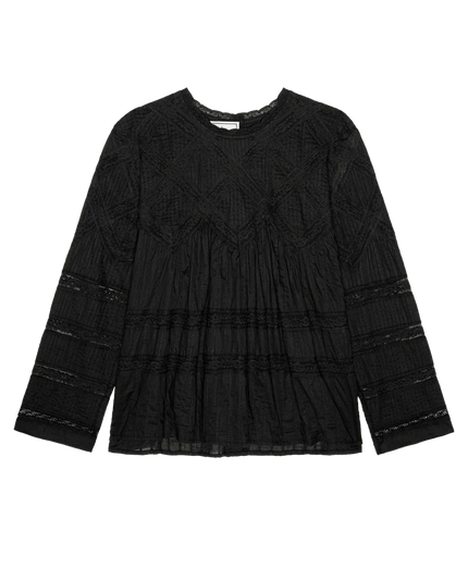 The Lattice Lace Victorian Top.