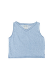 Jungmaven Teton Tank in Light Summer Denim
