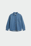Indi & Cold Classic Denim Button Down in Tejano