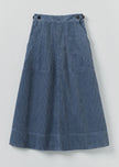Organic Cord A Line Skirt