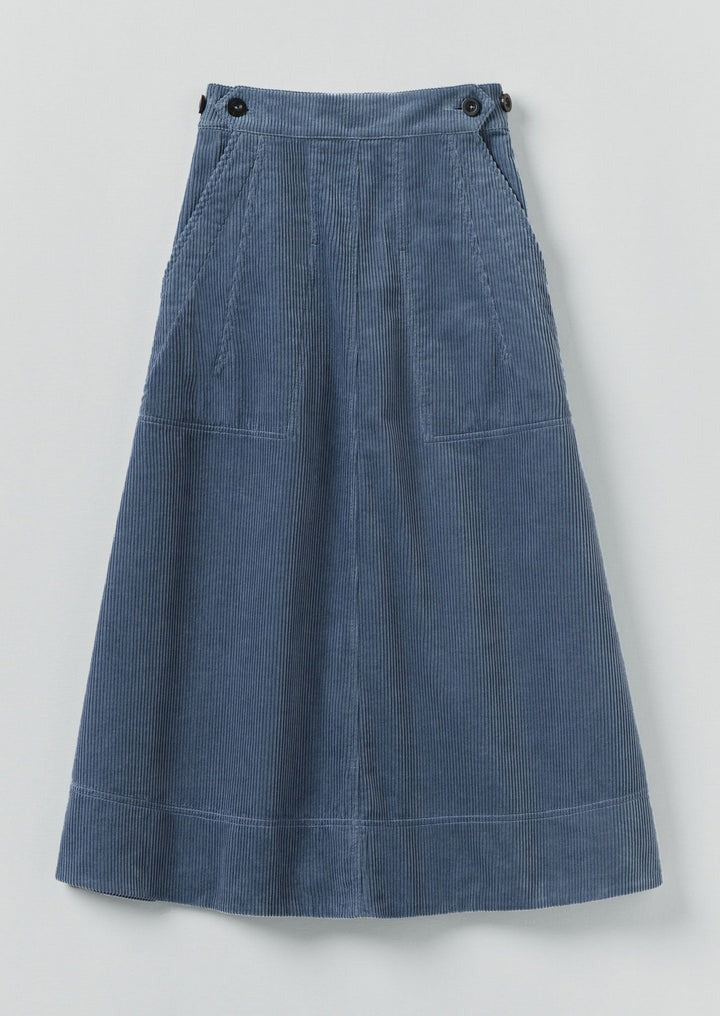 Organic Cord A Line Skirt