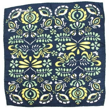 Les Belles Vagabondes 100% Silk Square