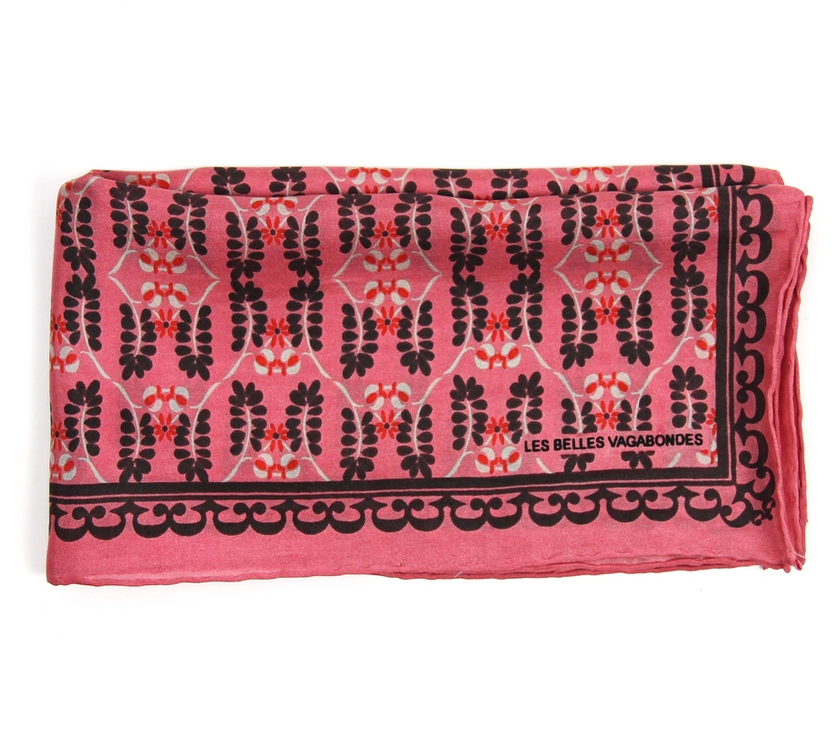Les Belles Vagabondes 100% Silk Square - Small