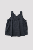 Micaela Greg Arc Tank in Faded Black