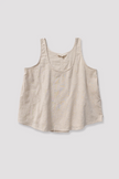 Micaela Greg Arc Tank - in Pearl