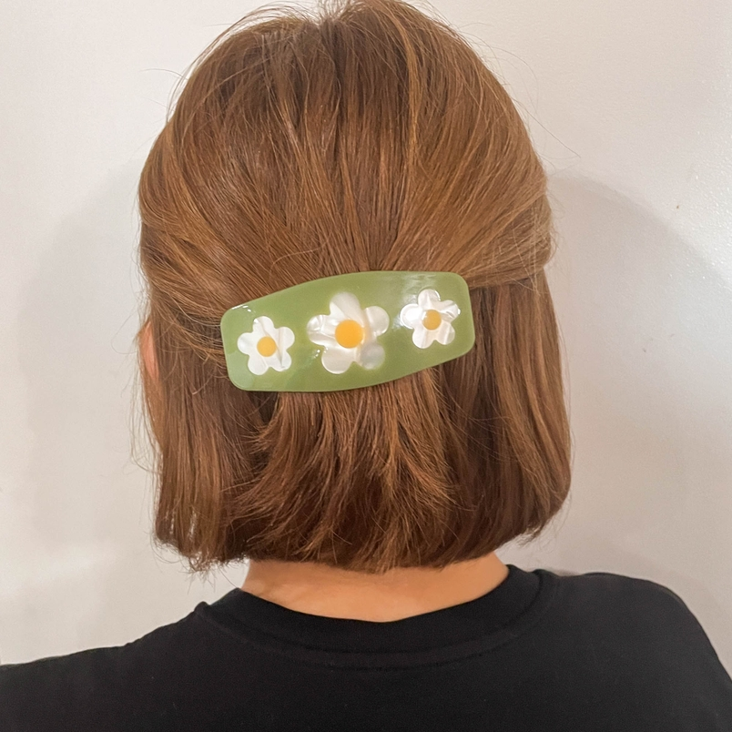 Flower Barrettes - Plant Based & Biodegradable
