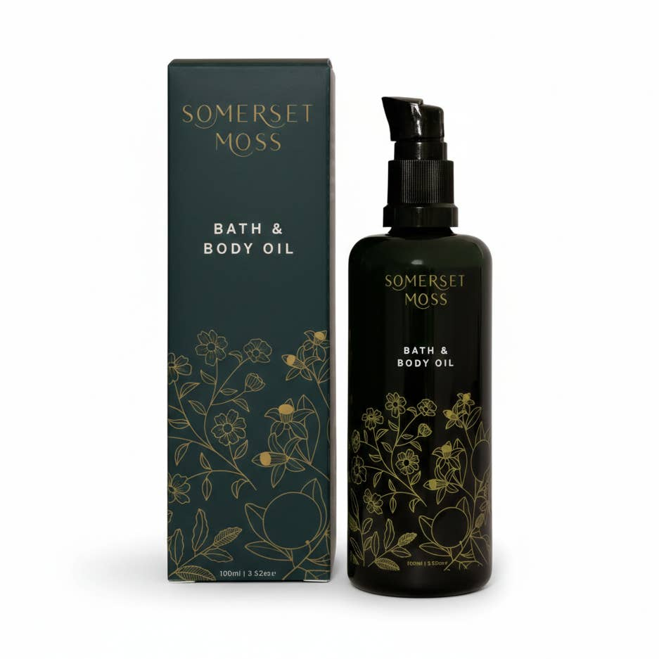 Somerset Moss Bath & Body Oil - Calm+Uplift+Nourish