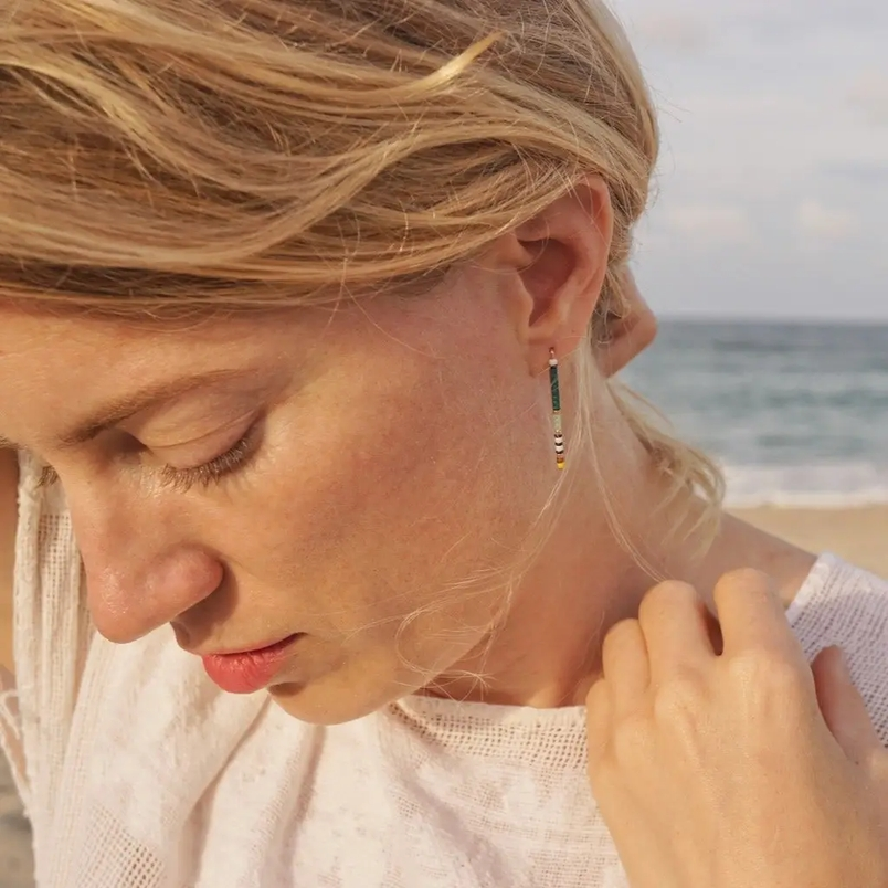 Alice Rise Colorspike Earrings (various sizes & colors)