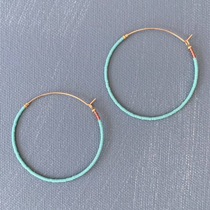 Alice Rise Colorloop Earrings (various sizes & colors)