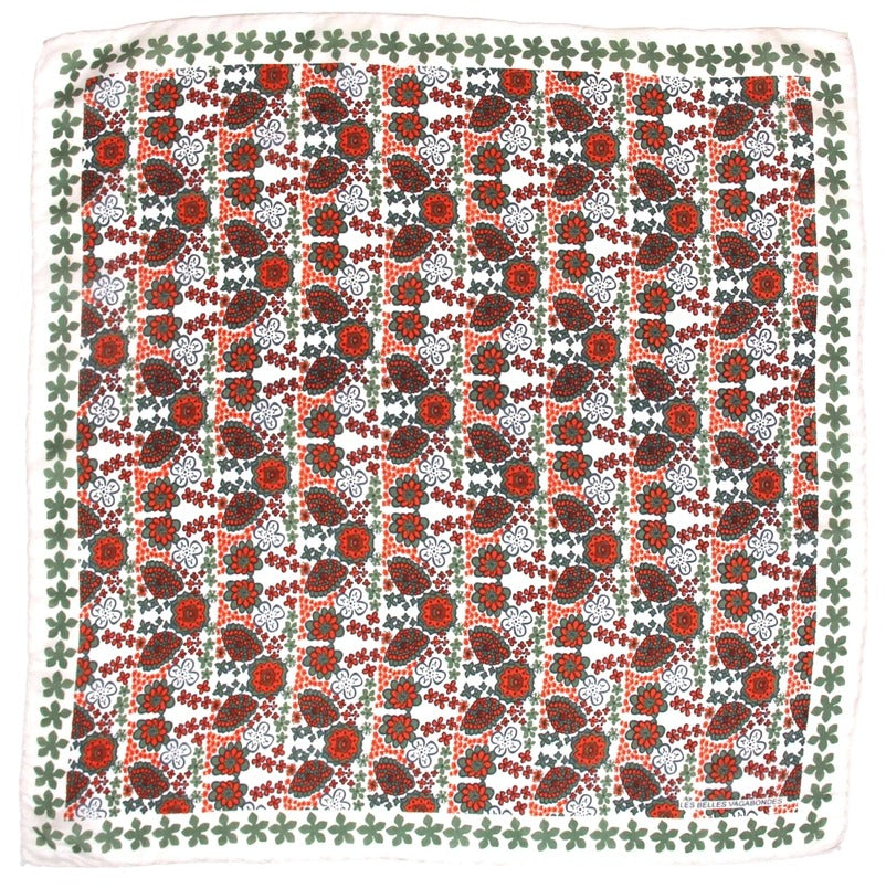 Les Belles Vagabondes 100% Silk Square