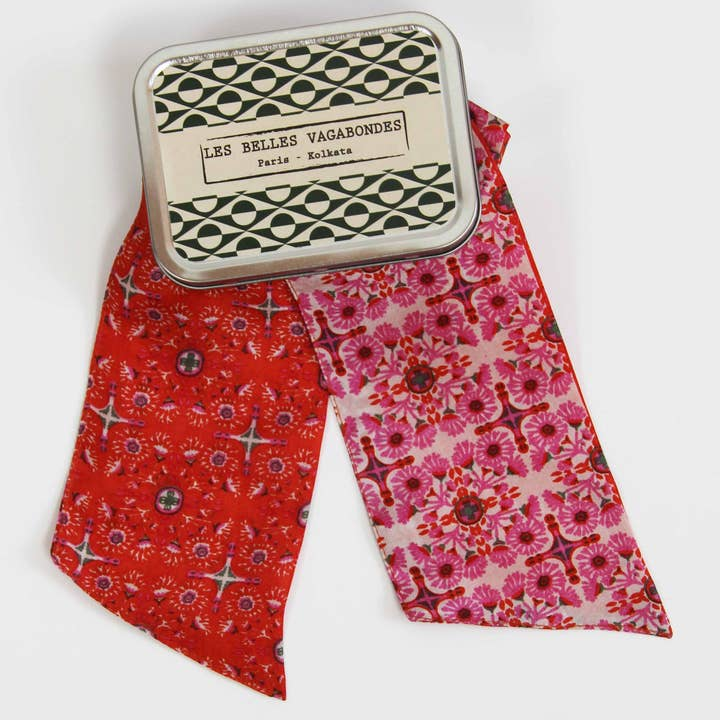 Les Belles Vagabondes 100% Silk Headband