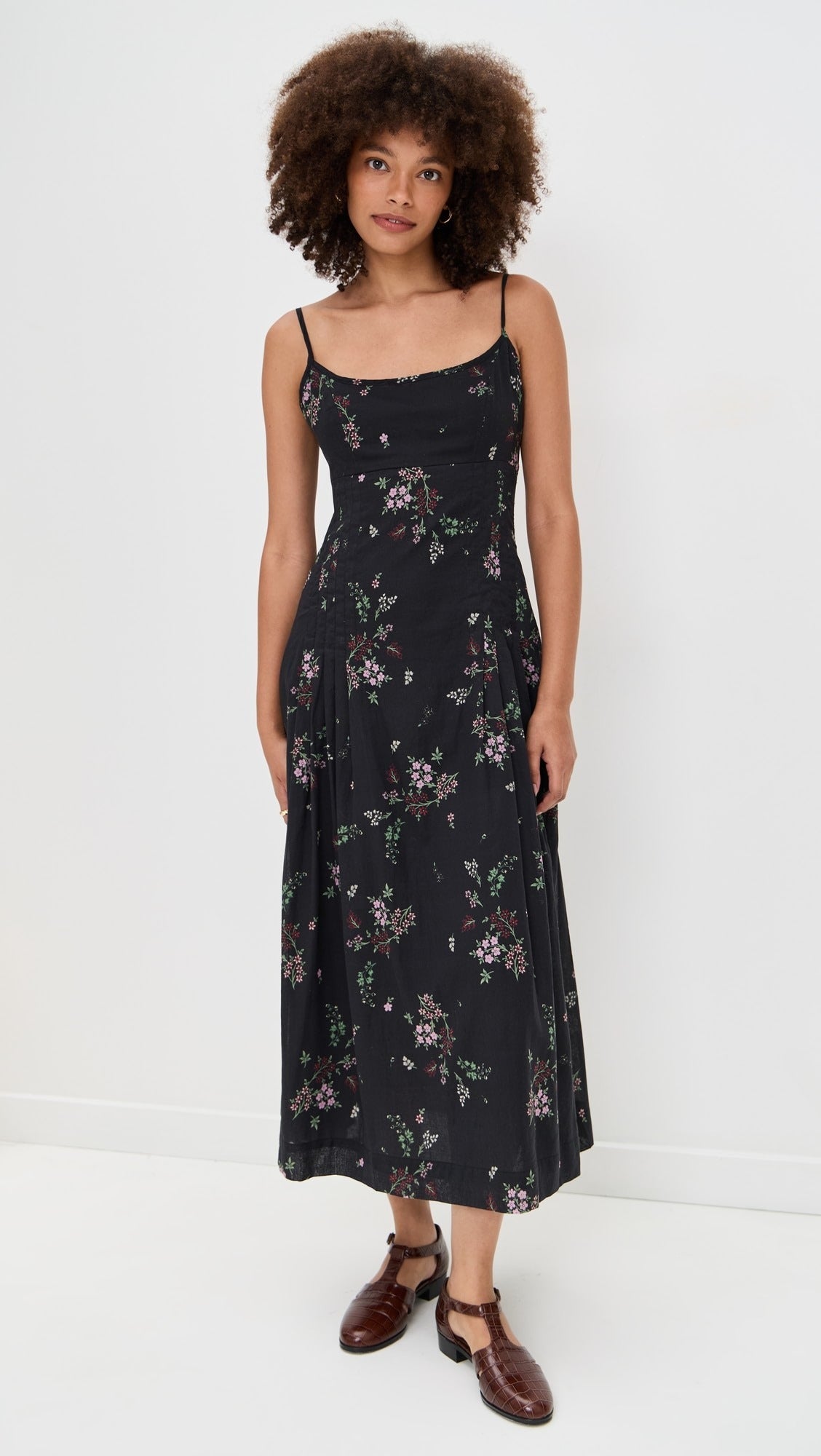 Ciao Lucia Karita Dress in Wildflower Cotton Voile