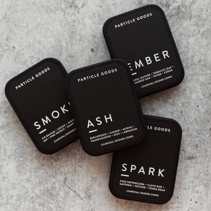 Particle Goods Clean Burning Charcoal Incense Cones