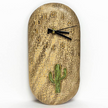 White Squirrel Clayworks Handmade Wall Clock