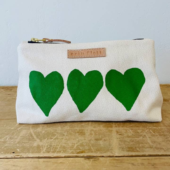 Erin Flett Travel Case - Hearts