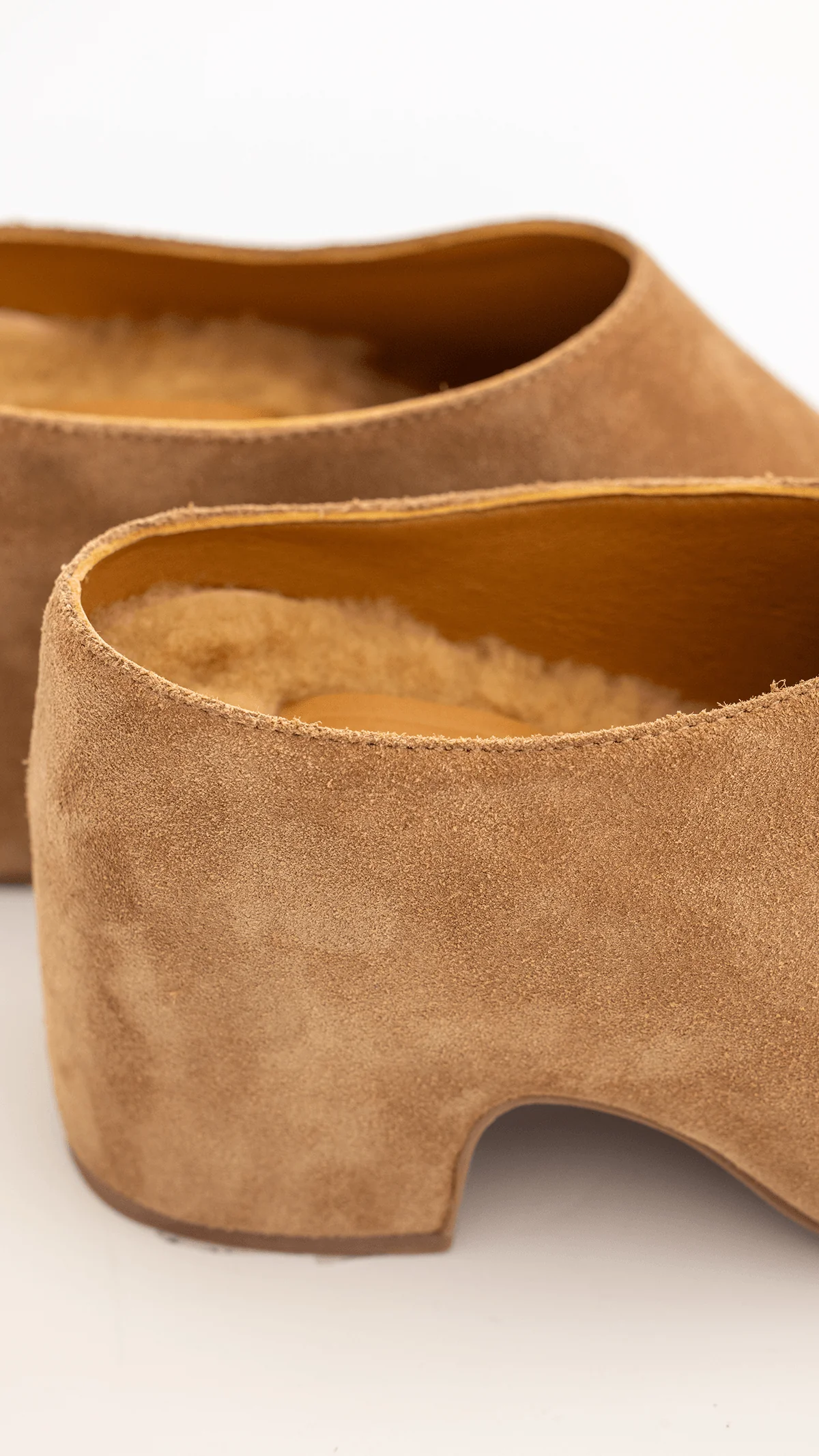 The Terrace Clog - Camel Suede