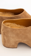 The Terrace Clog - Camel Suede