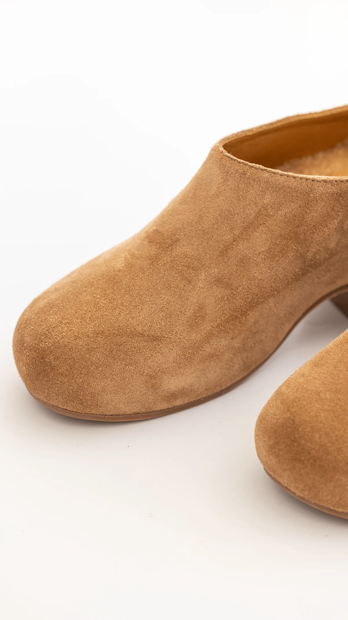 The Terrace Clog - Camel Suede
