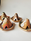 Curious Clay Incense Dishes
