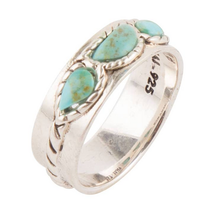 Triple Stone Simplicity Ring