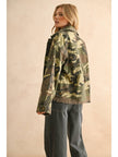Lightweight Cotton Canvas Jacket in Camo