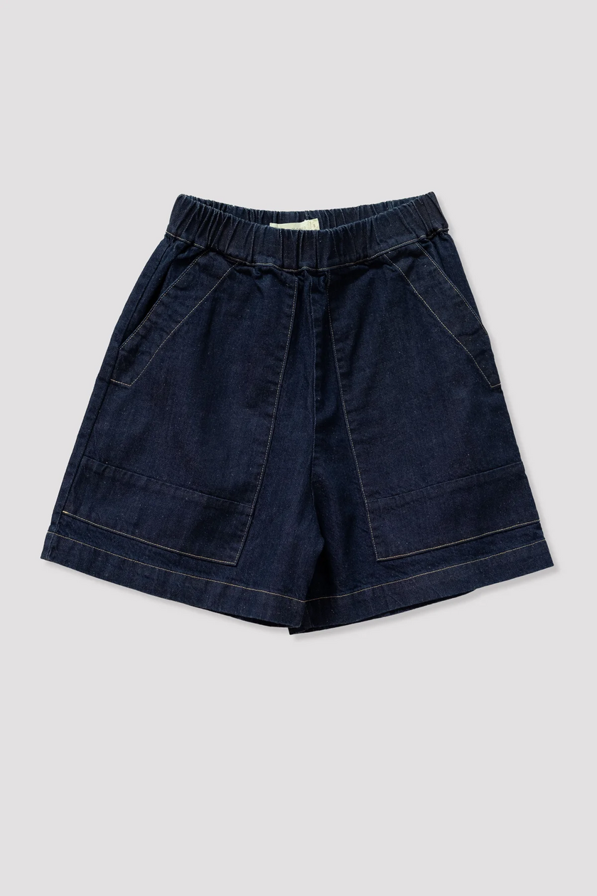 Micaela Greg Dark Indigo Field Short