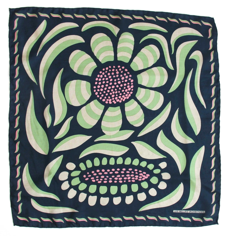 Les Belles Vagabondes 100% Silk Square - Small