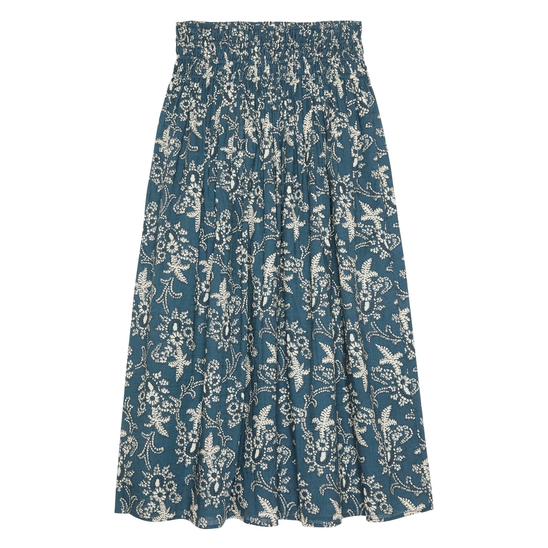 The Viola Skirt in Indigo Indira