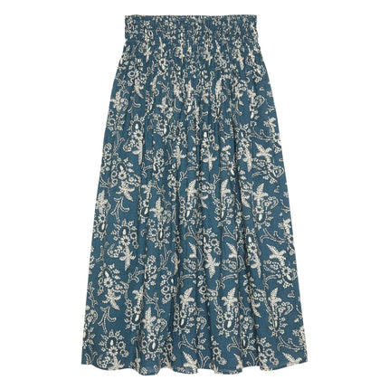 The Viola Skirt in Indigo Indira