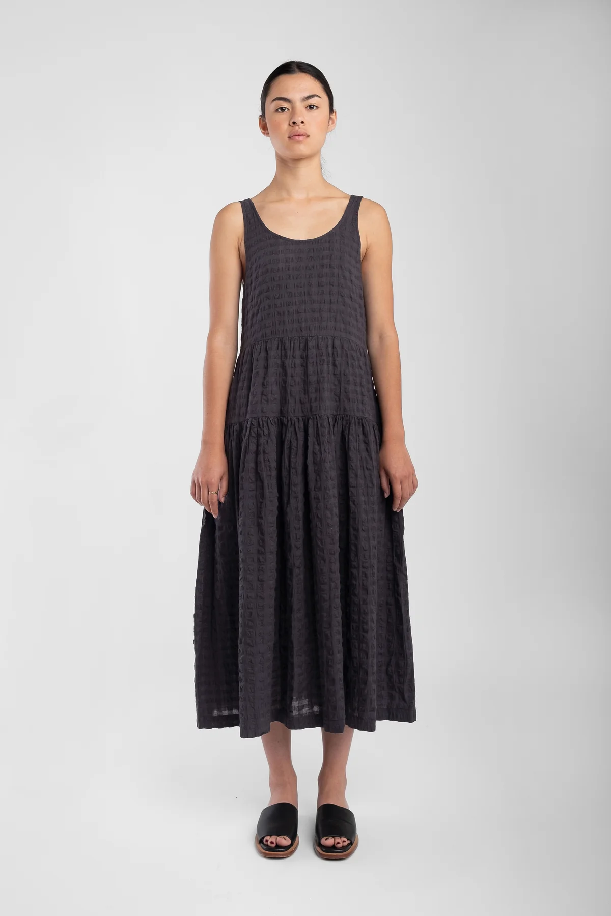 Micaela Greg Ira Dress in Faded Black