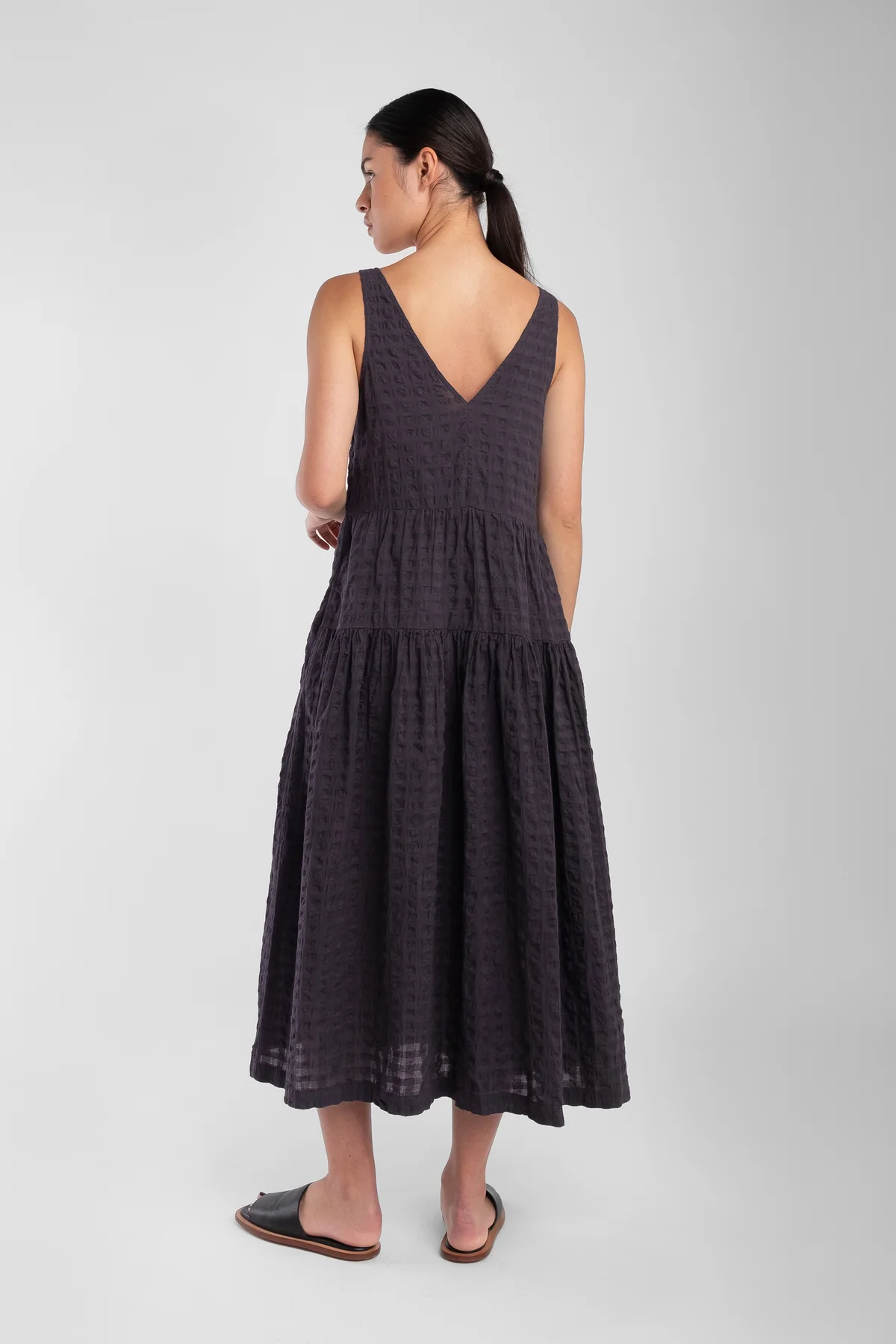 Micaela Greg Ira Dress in Faded Black