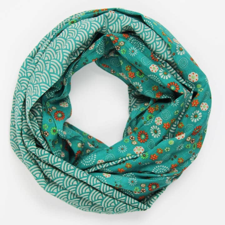 Les Belles Vagabondes 100% GOTS Organic Cotton Scarf