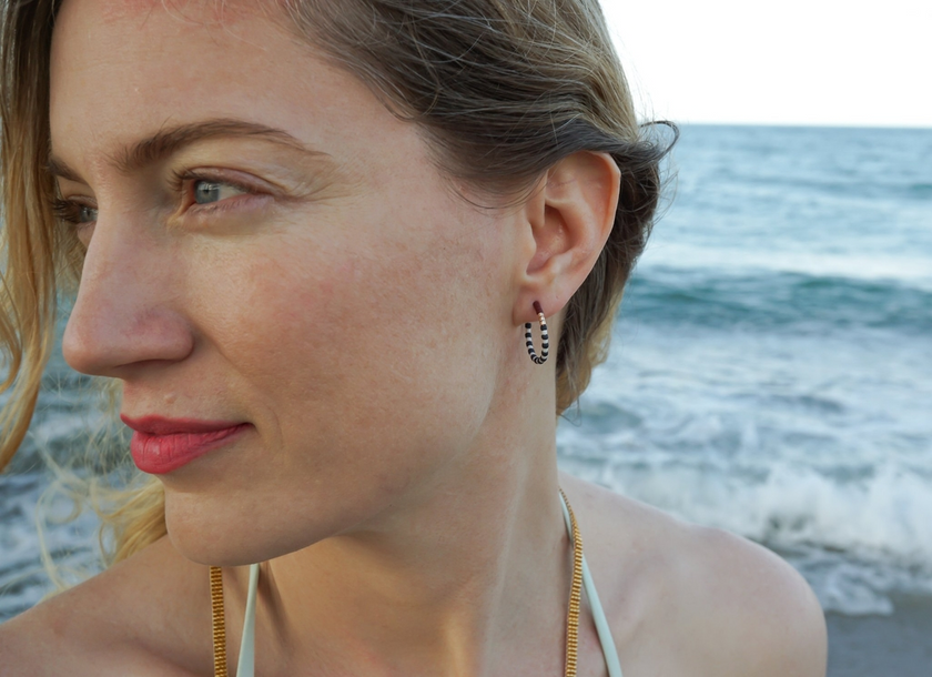 Alice Rise Colorloop Earrings (various sizes & colors)